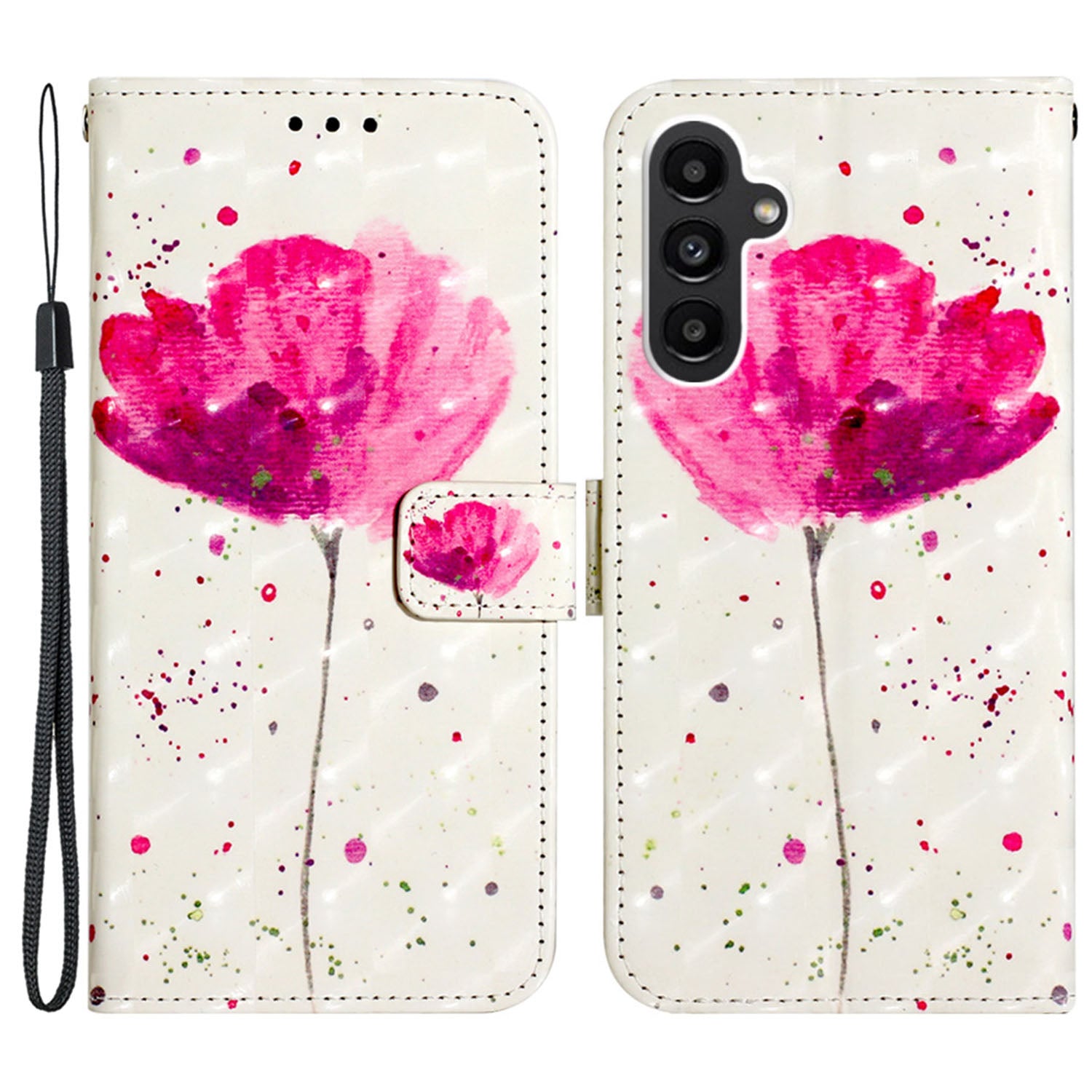 YB Pattern Printing Leather Series-2 for Samsung Galaxy S23 FE 3D Pattern Printed Wallet Stand Cover Leather Phone Case YB Pattern Printing Leather Series-2 for Samsung Galaxy S23 FE 3D Pattern Printed Wallet Stand Cover Leather Phone Case